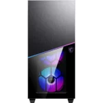 MSI MPG SEKIRA 100R Tempered Glass Mid-Tower Gaming PC Case