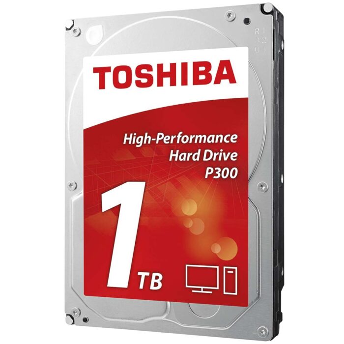 Toshiba P300 1TB HDD 7200 RPM SATA 6Gb/s 64 MB Cache 3.5 inch For Desktop