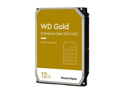 WD Gold 12TB Enterprise Class HDD 7200 RPM 256 MB Cache