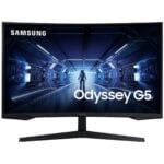 SAMSUNG 32" Odyssey G5 2K WQHD (2560 X 1440) VA, HDR10 Gaming Monitor with 1000R Curved Screen, 144Hz, 1ms, FreeSync Premium