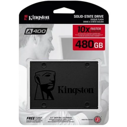 Kingston A400 480GB SATA III Solid State Drive (SSD)-HDD Replacement for Increase Performance
