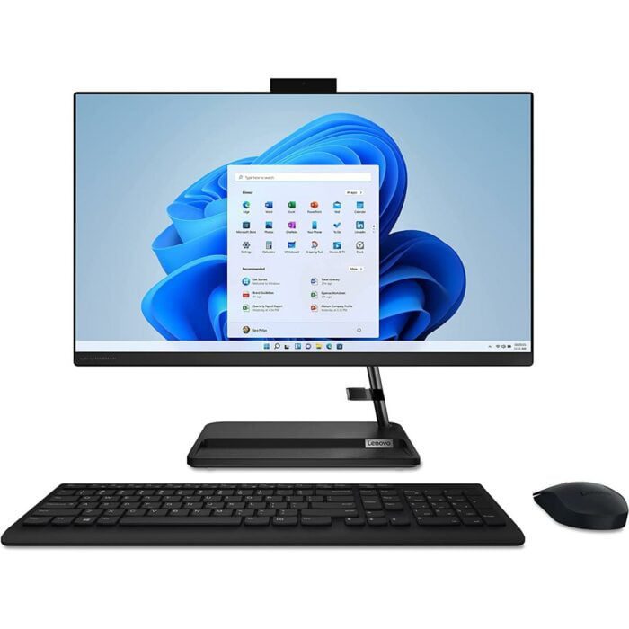 Lenovo IdeaCentre 3 All-in-One 11Gen Intel Core i5 w/ 24" Touch Screen - Black