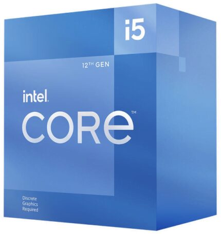 Intel® Core™ i5-12400F Desktop 12TH Gen Processor LGA1700,6 Cores 12 Threads Up To 4.4 GHz