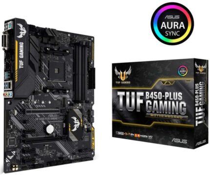 Asus TUF B450-PLUS GAMING AMD B450 Motherboard