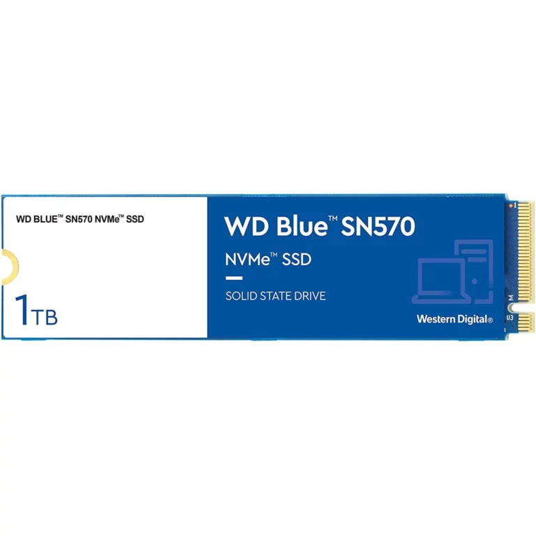 WD Blue SN570 NVMe M.2 2280 1TB PCI-Express 3.0 x4 3D NAND Up to 3,500 MB/s