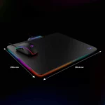HyperX FURY Ultra 360° RGB Lighting Gaming Mouse Pad - Medium