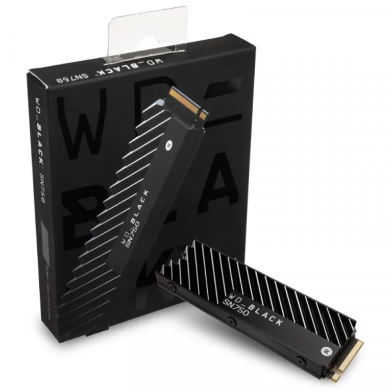 WD BLACK SN750 NVMe M.2 2280 500GB PCI-Express 3.0 x4 64-layer 3D NAND (SSD) w/ Heatsink