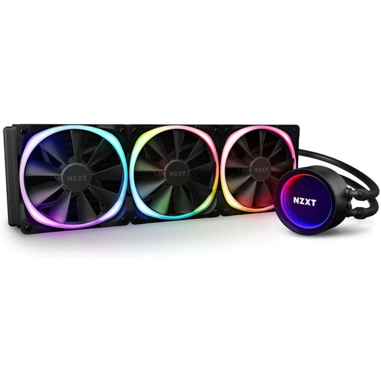 NZXT Kraken X73 RGB (Black) All-In-One 360mm Liquid CPU Cooler w/ Aer RGB 3X120mm Fans,LGA1700 Support 12th Gen