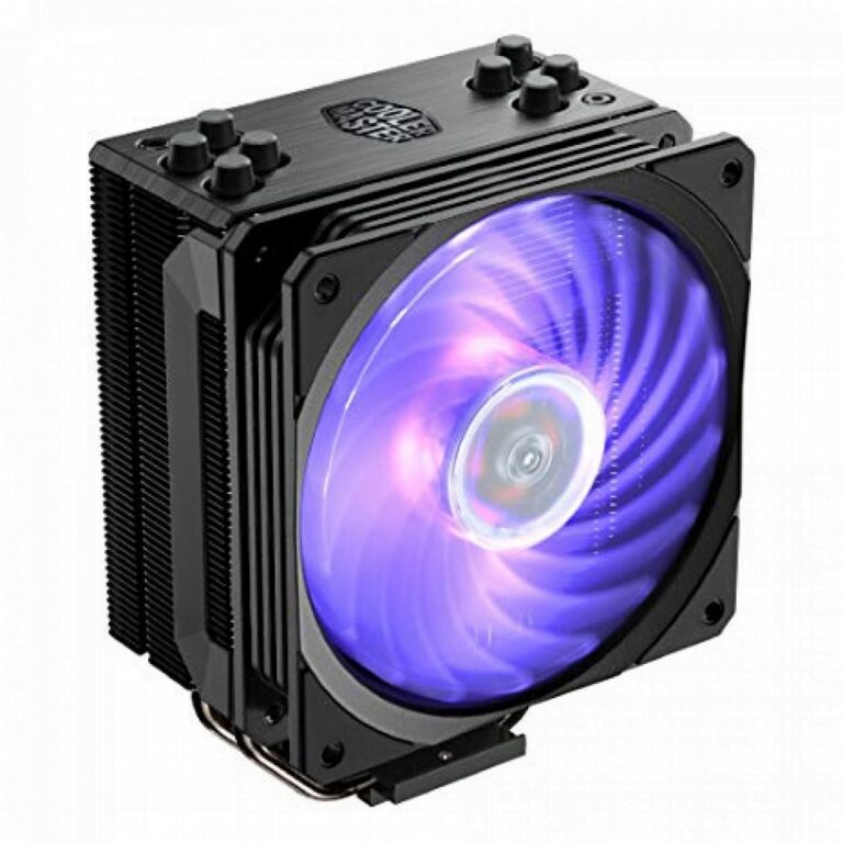 Cooler Master HYPER 212 RGB BLACK EDITION with controller CPU air Cooler, LGA1700 Support 12th Gen
