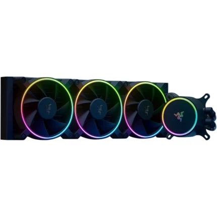 Razer Hanbo Chroma 360mm All-In-One Liquid Cooler aRGB Pump Cap Quiet Powerful aRGB Fans Silent PWM Fan RGB Chroma