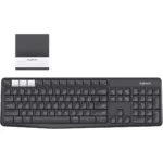 Logitech K375s Multi-Device Wireless Keyboard & Stand Combo For Windows, Mac, Chrome &Android English Layout