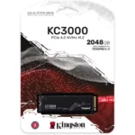 Kingston KC3000 2TB PCIe 4.0 NVMe M.2 SSD up to 7,000MB/s