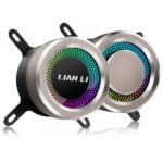 LIAN LI Galahad 360mm (Black) ARGB AIO UNI FAN SL Edition CPU Cooler w/ High End Pump & Tuping (LGA 1700 Support 12th Gen)