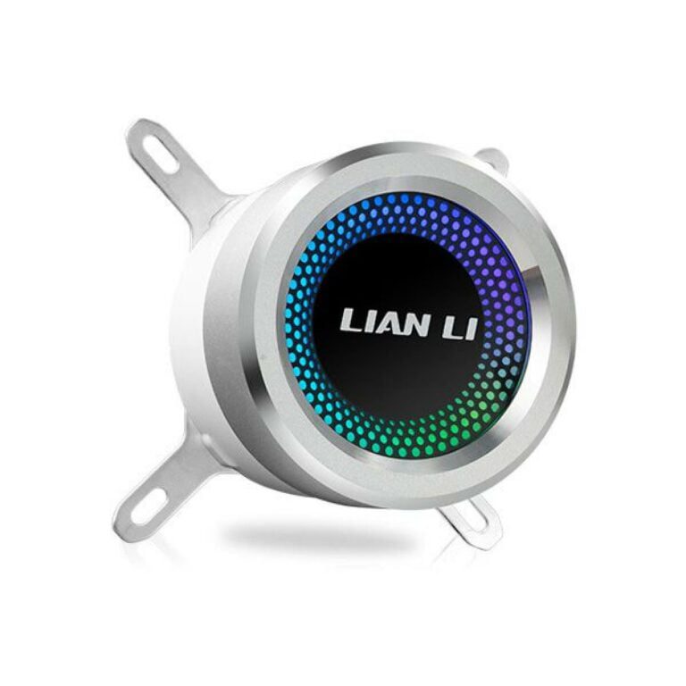 LIAN LI Galahad 240mm (White) ARGB AIO UNI FAN SL Edition CPU Cooler w/ High End Pump & Tuping (LGA 1700 Support 12th Gen)