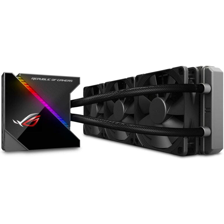 ASUS ROG RYUJIN 360 all-in-one liquid CPU cooler W/Aura Sync RGB 1.77” OLED Screen3x Noctua 120mm Radiator Fans