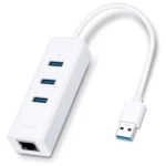 TP-Link UE330 3-Port USB 3.0 USB Hub w/ 1 Gigabit Ethernet