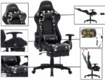VANCEL High-Back E-sports Gaming chair - Army Green