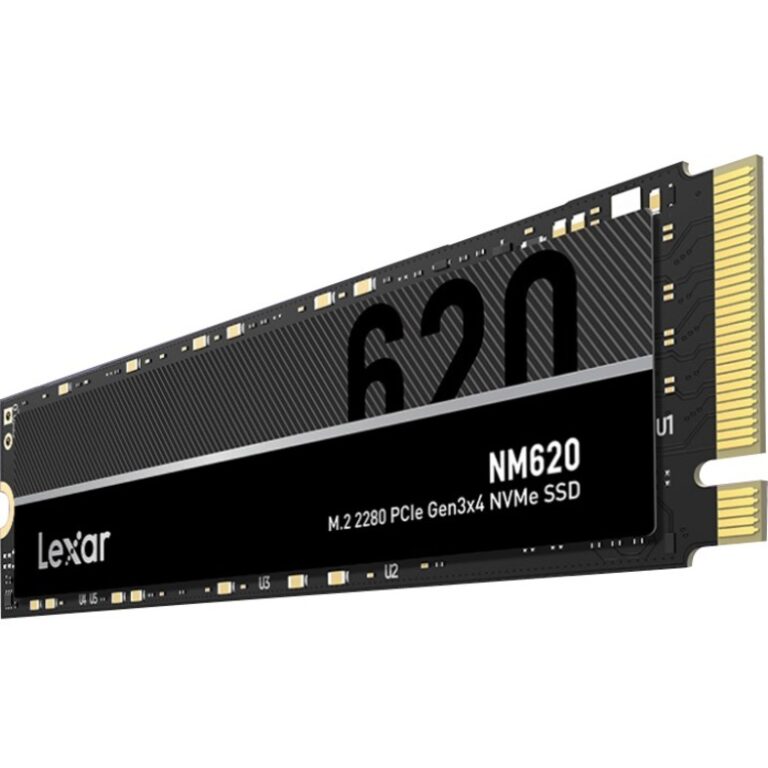 Lexar LNM620 Internal SSD M.2 PCIe Gen 3*4 NVMe 2280 – 512GB