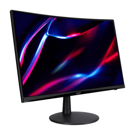 Acer Monitor ED240Q, Screen Size 23.6-inch, Panel type VA, Refresh Rate 180Hz, Response time 1ms, Curved Monitor – Black