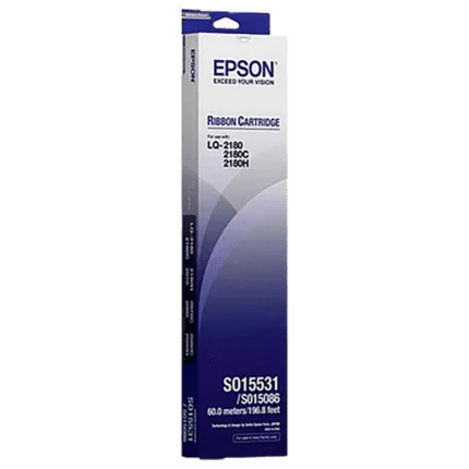 EPSON LQ-2190/2170 Black Original Ribbon: Superior Quality and Reliability